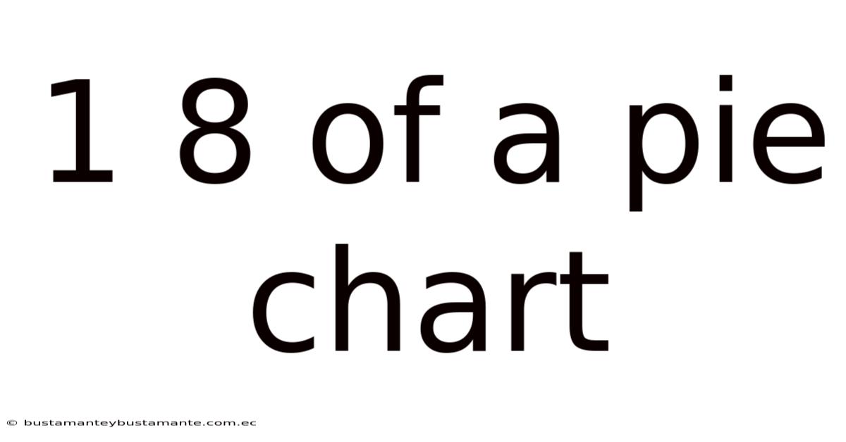1 8 Of A Pie Chart